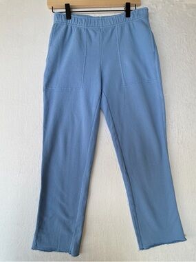 aerie Light Blue Terry Pullover Hoodie